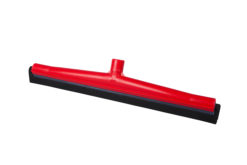Hygiënische vloertrekker 50cm zwart rubber en rood frame