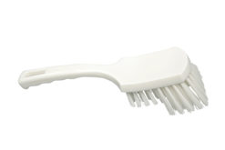 Hygiënische handborstel met langere haren 27,5cm wit