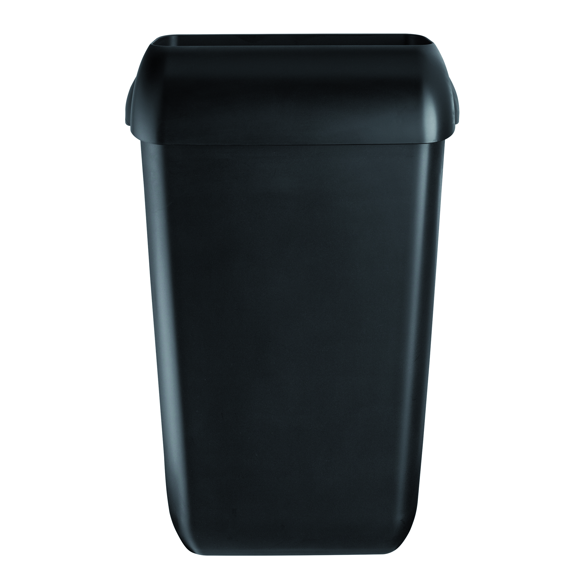 Behandeling Leeg de prullenbak Boodschapper Afvalbak 43 liter Quartz-lijn zwart - Smart Cleaning Center