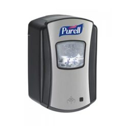 Gojo Purell handzeep dispenser.