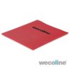Microvezel non-wovendoek 140gr, 37x38cm, rood 5st/pk.