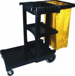 Rubbermaid reinigingswagen met zak 75Ltr.