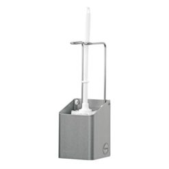 Santral toilet borstelhouder, 2, RVS mat, 310x106x109mm.