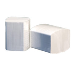 Toiletpapier bulkpack, wit, 2-laags, 36pakx250vel.