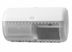Tork Elevation Twin box toiletpapier dispenser wit.