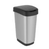 VB 146502 zilv/met TWIST Afvalemmer 25l