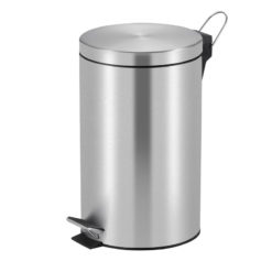 VB 222212 mat/chroom Pedaalemmer 12ltr.