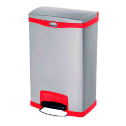 VB 224740 RVS/rood Front Step 50L pedaal