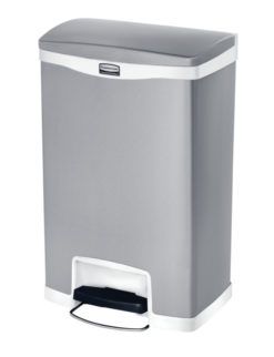 VB 224818 RVS/wit Front Step 50L pedaale