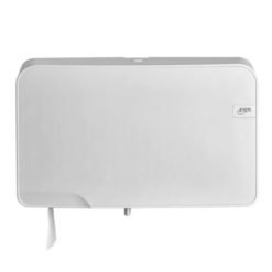 White Quartz Duo Toiletrolhouder